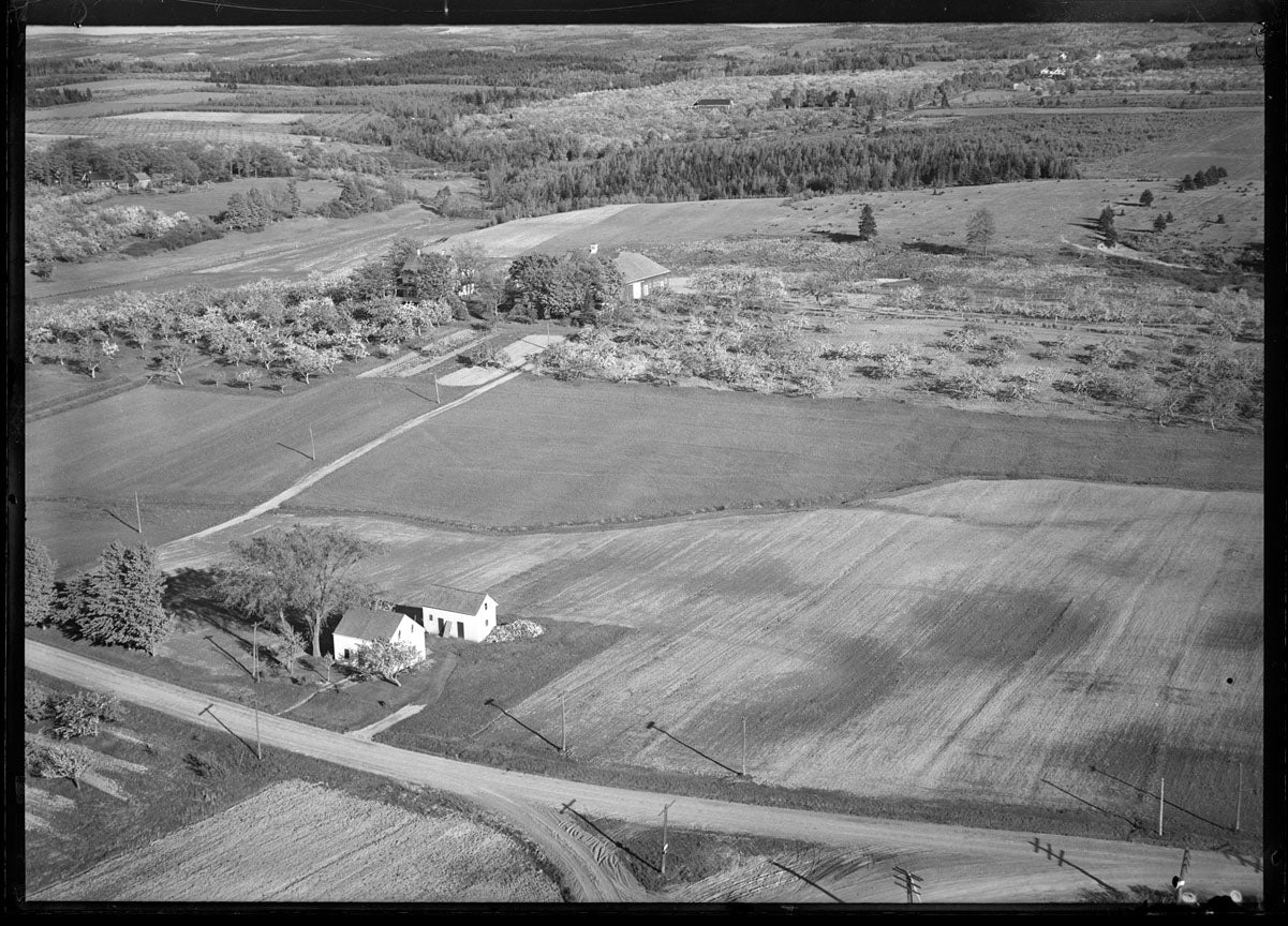 Aerial Photograph of Farms, Chipman Corner, Nova Scotia