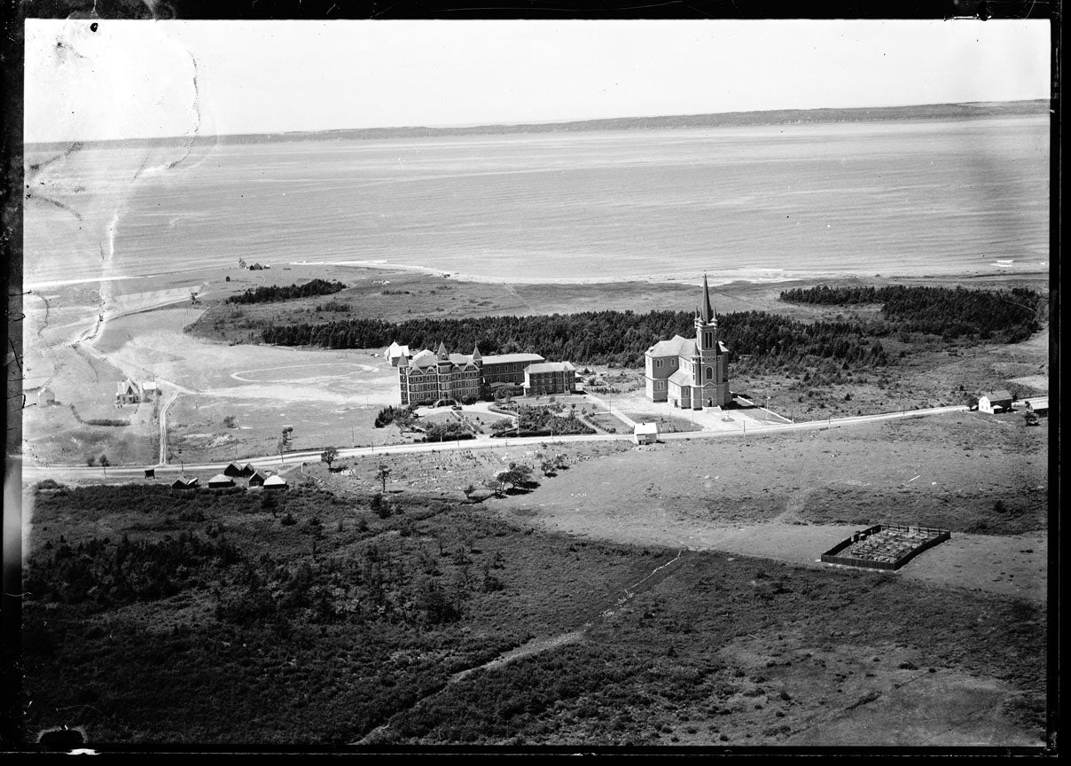 Aerial Photograph of St. Anne University, Church Point, Nova Scotia