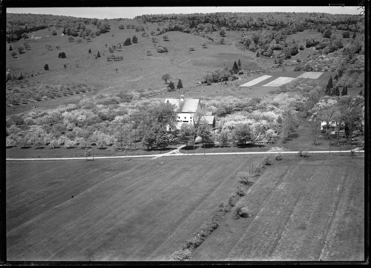 Aerial Photograph of Farm, Clarence, Nova Scotia