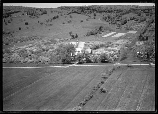 Aerial Photograph of Farm, Clarence, Nova Scotia