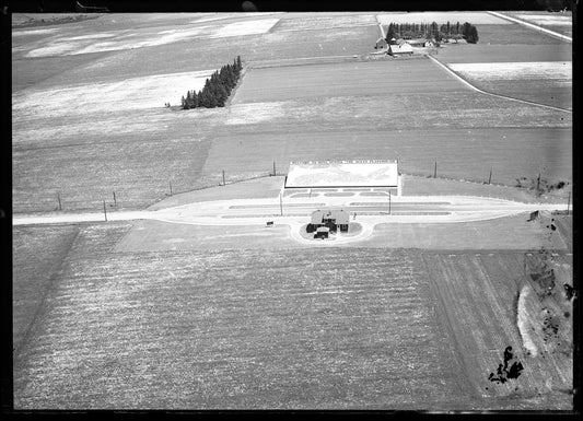 Aerial Photograph of Nova Scotia Border Relief Map, Fort Lawrence, Nova Scotia