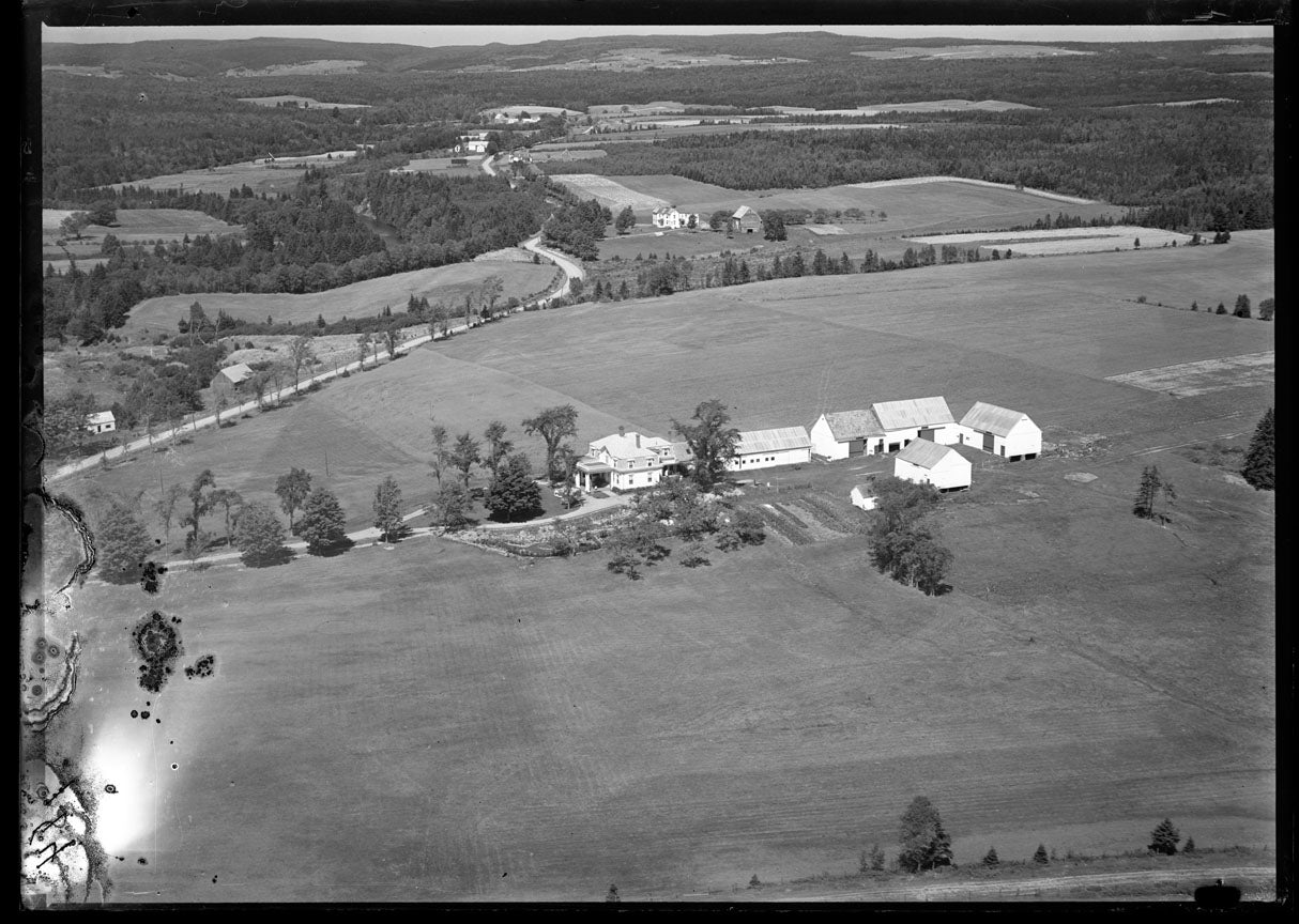Aerial Photograph of Spencer Farm, Great Village, Nova Scotia
