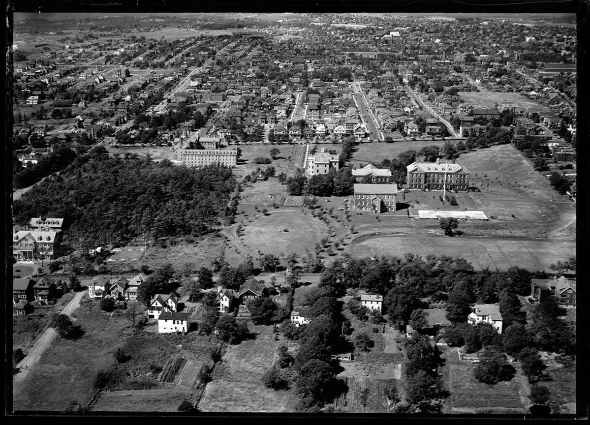 Aerial Photograph of Dalhousie College, Halifax, Nova Scotia