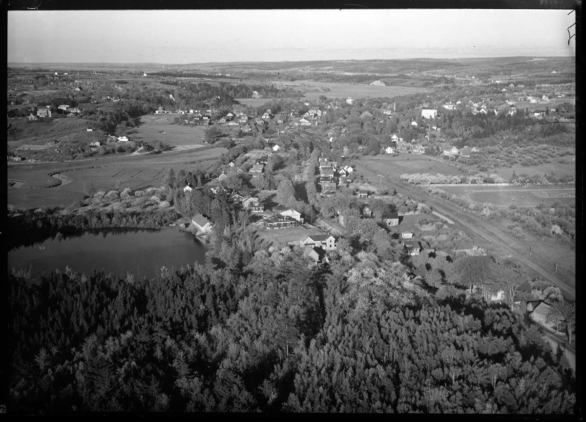 Aerial Photograph of Overview, Kentville, Nova Scotia