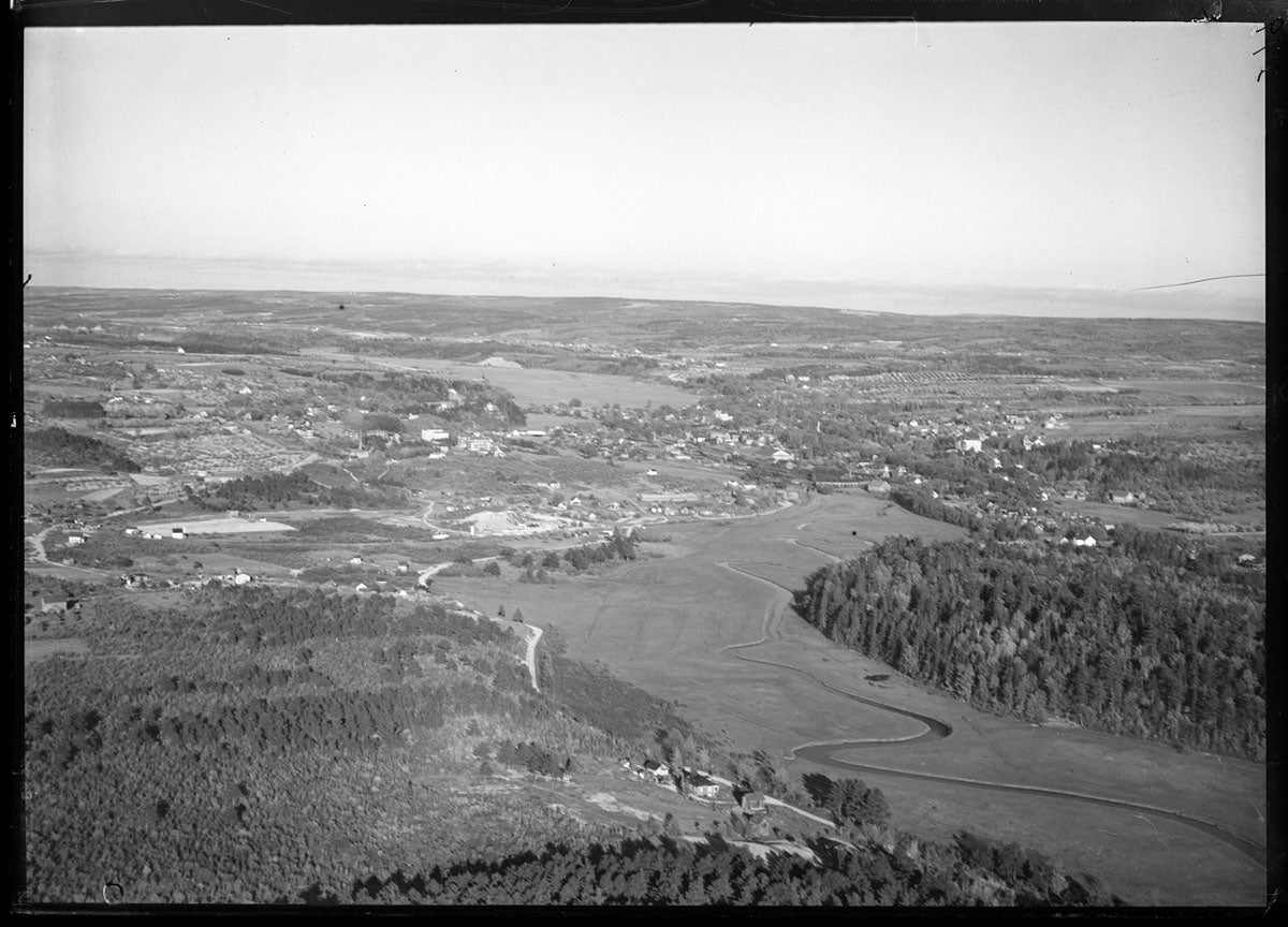 Aerial Photograph of Overview Town, Kentville, Nova Scotia