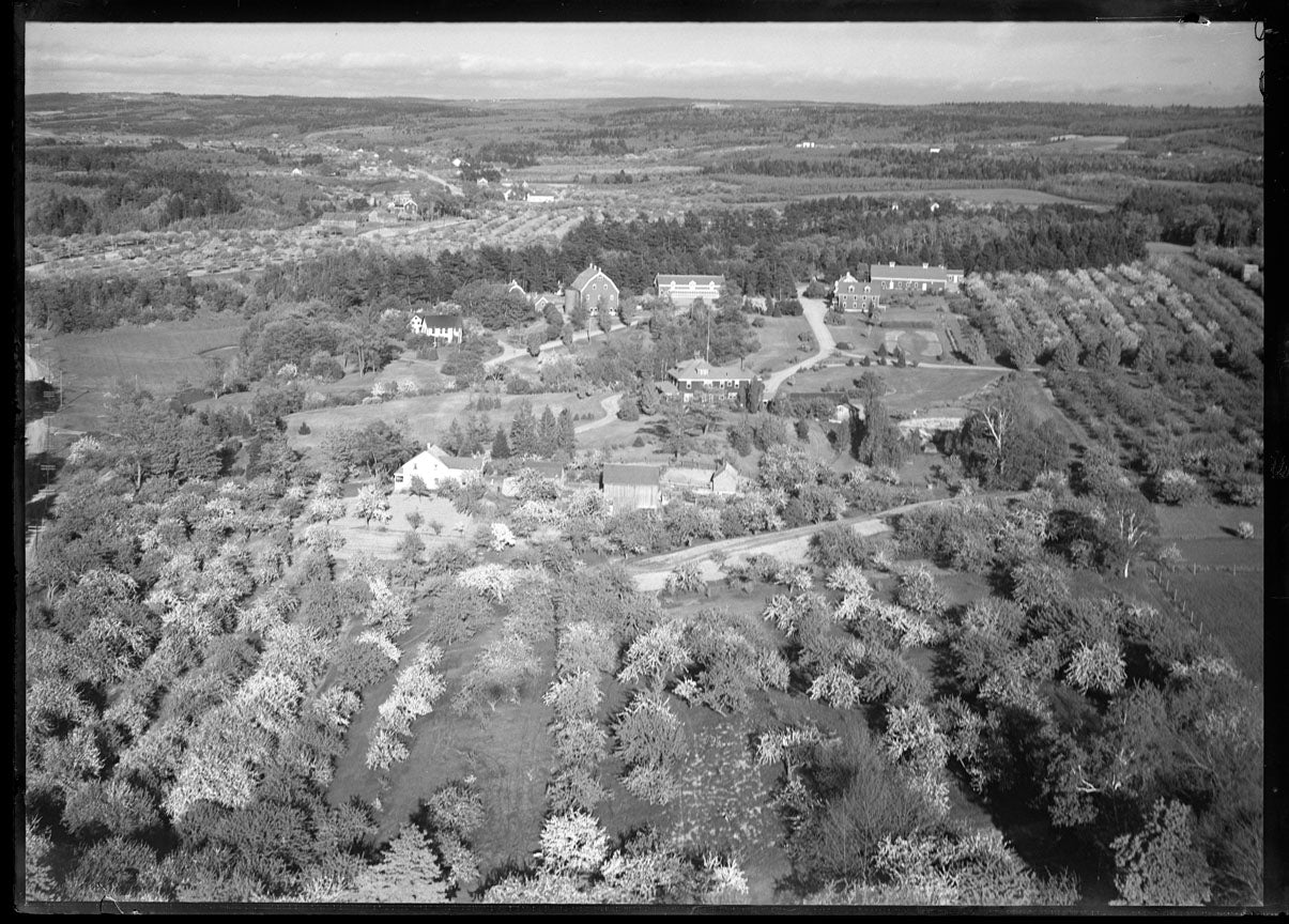 Aerial Photograph of Experimental Farm, Kentville, Nova Scotia