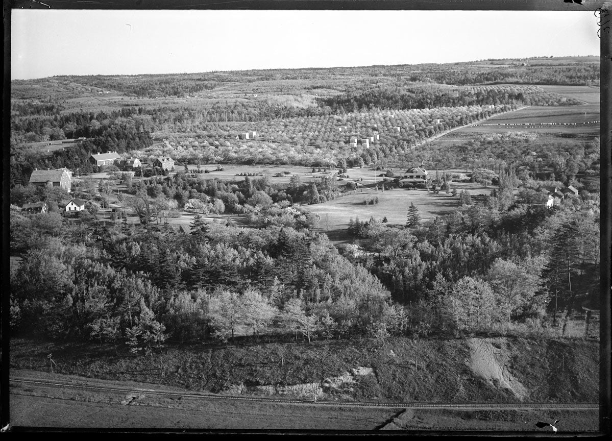 Aerial Photograph of Experimental Farm, Kentville, Nova Scotia