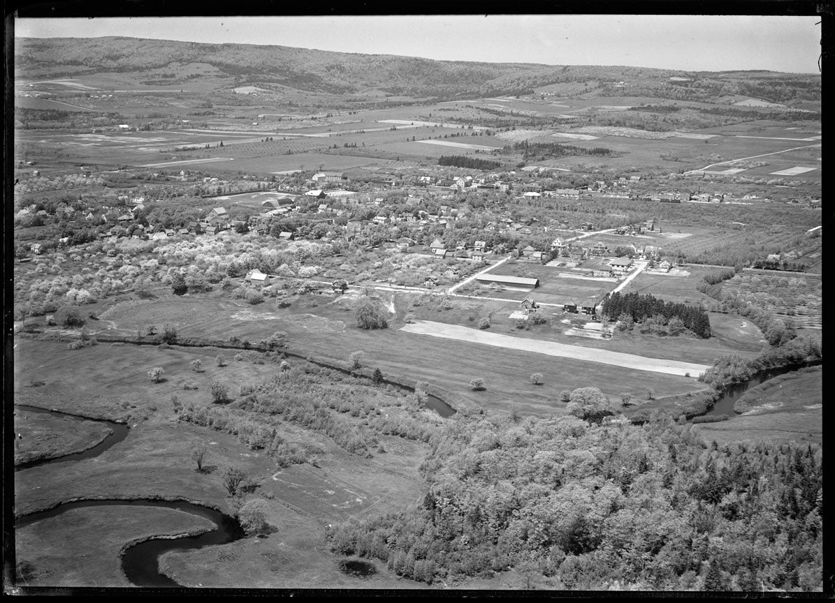Aerial Photograph of Overview, Middleton, Nova Scotia