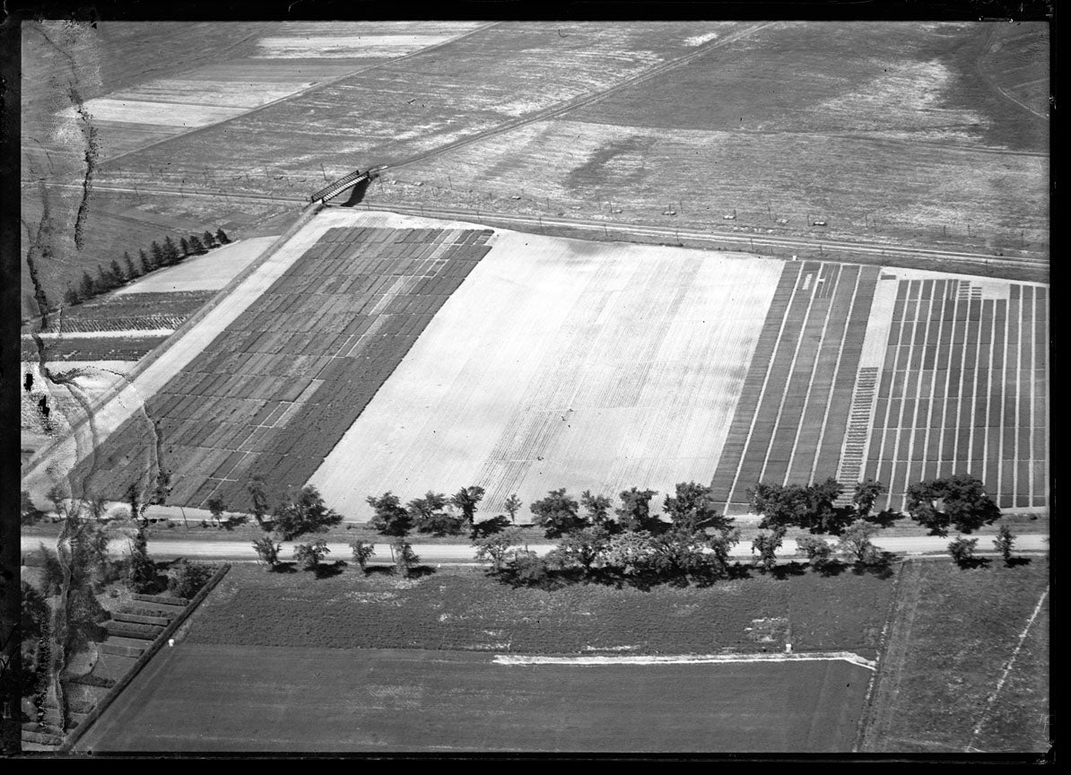 Aerial Photograph of Experimental Farm, Nappan, Nova Scotia