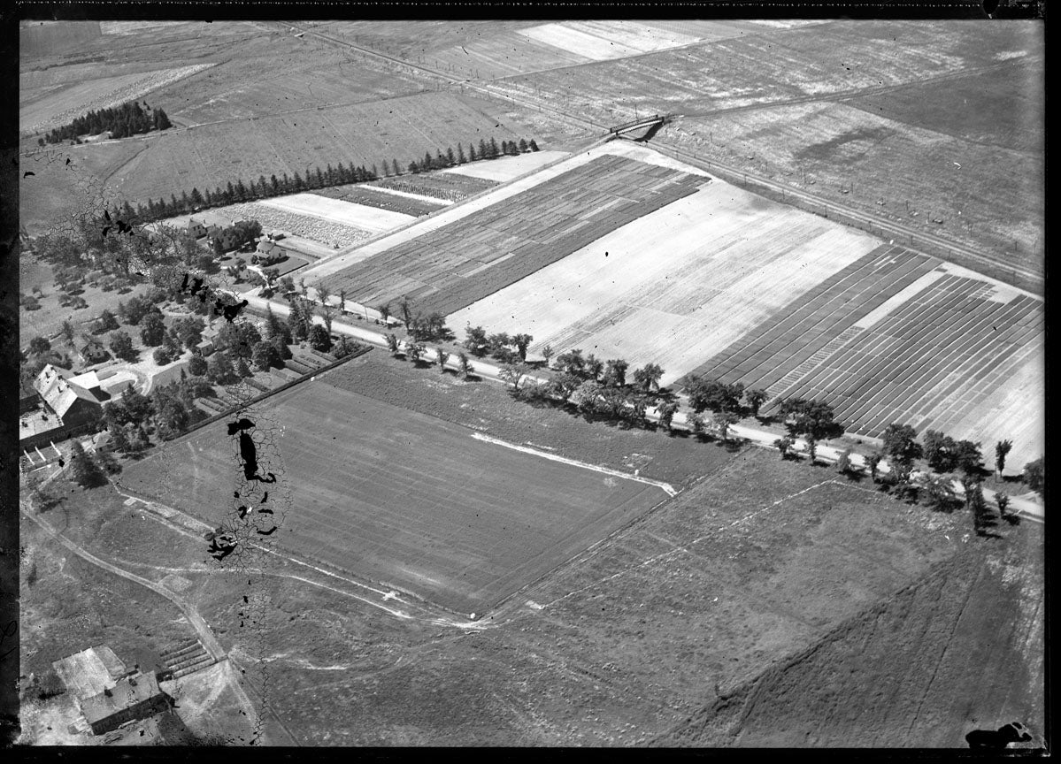 Aerial Photograph of Experimental Farm, Nappan, Nova Scotia