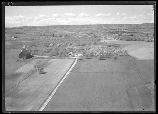 Aerial Photograph of Gates Farm, Port Williams, Nova Scotia