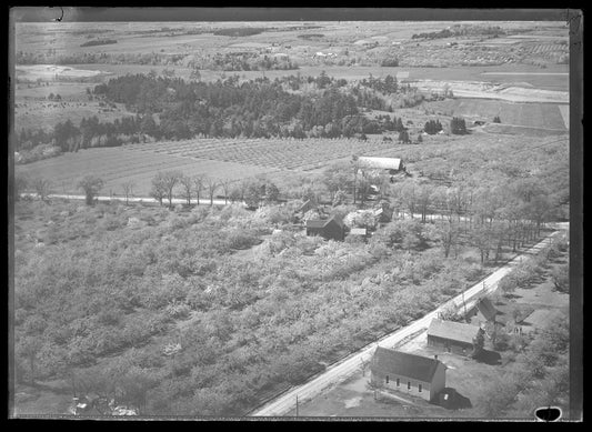 Aerial Photograph of Outside of Village, Port Williams, Nova Scotia