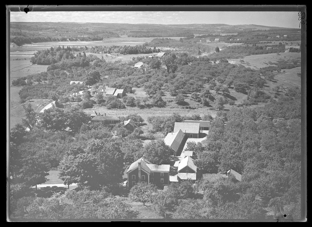 Aerial Photograph of H.T. Morris Farm, Port Williams, Nova Scotia