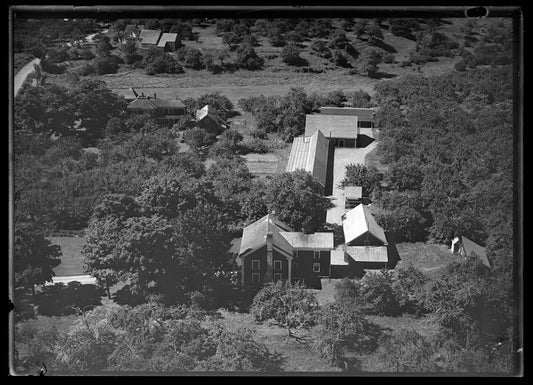 Aerial Photograph of H.T. Morris Home, Port Williams, Nova Scotia