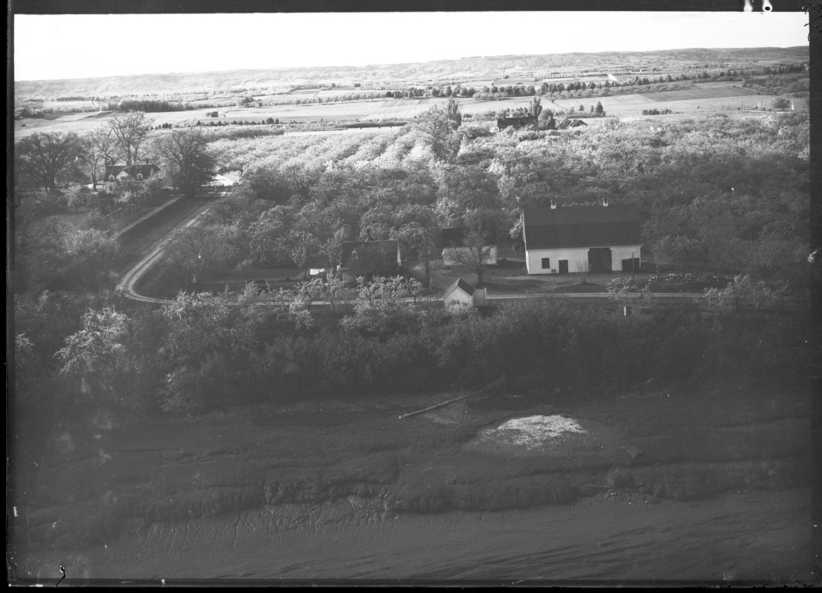 Aerial Photograph of Starr's Point View Farm, Starr's Point, Nova Scotia