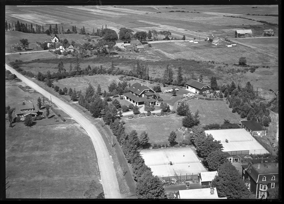 Aerial Photograph of Ogilvie Farm, Truro, Nova Scotia