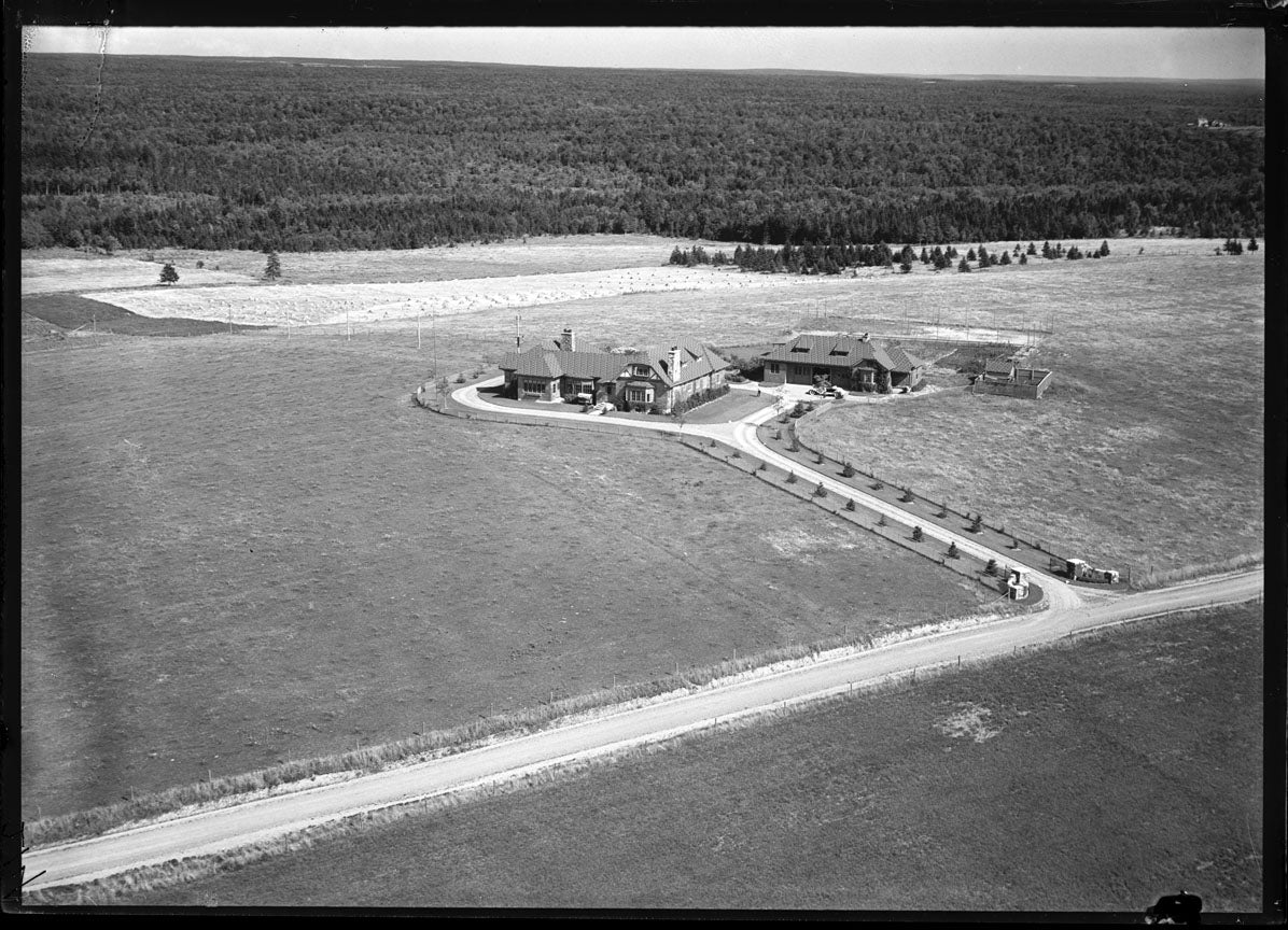 Aerial Photograph of Swindel Farm, Truro, Nova Scotia